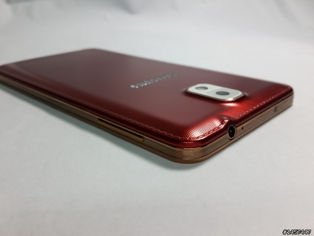 NOTE 3 玫瑰金(新增白機)+ 原廠潮牌背蓋(個性紅)