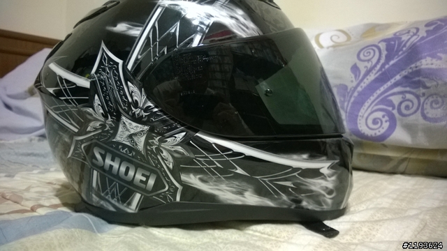 [開箱]SHOEI XR-1100 Diabolic Feud TC-5
