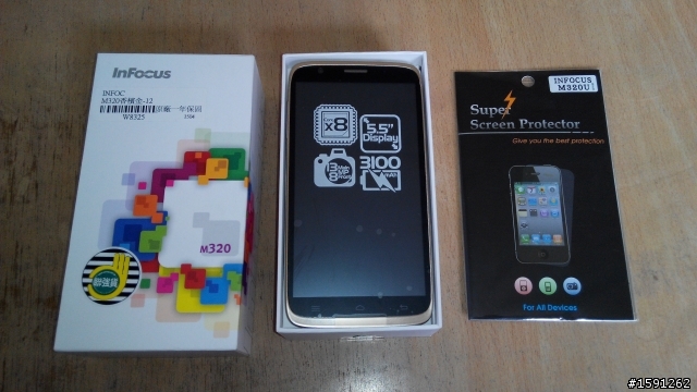 Infocus M320 香檳金 不專業開箱