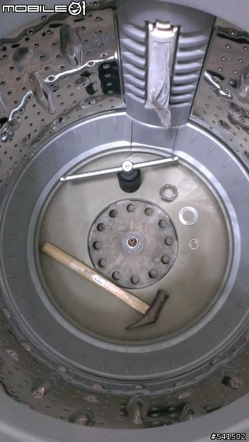 拆三洋洗衣機拆到一半卡關!!
