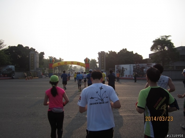 舊地重遊的2014鳳山跑三校21K