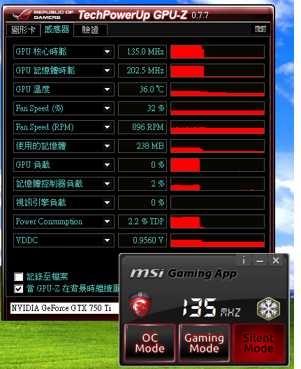 微星NVIDIA_GTX750Ti 顯卡實裝分享