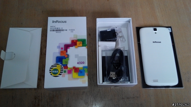 Infocus M320 香檳金 不專業開箱