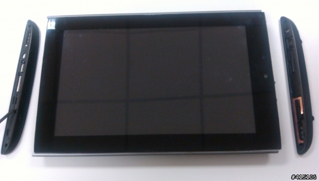 Sharp A01SH 舊機panel 更新簡單拆機