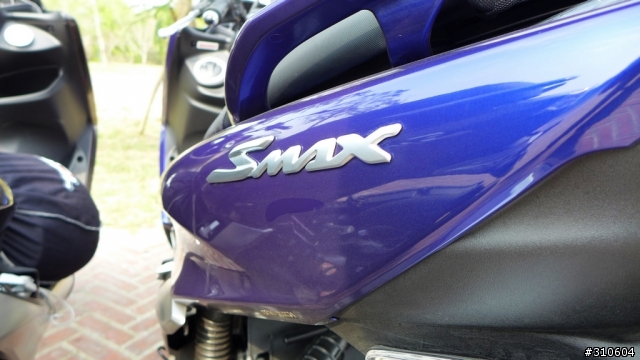SMAX 155 大地棕 2014新色開箱~~首發?~~雙開還有深海藍^^