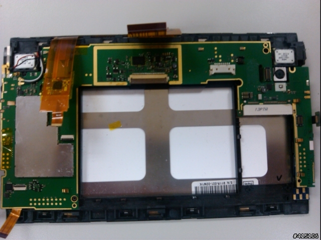 Sharp A01SH 舊機panel 更新簡單拆機