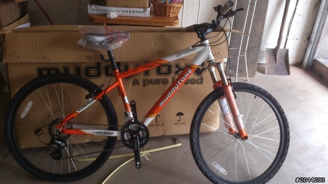 新入手muddyfox越野車