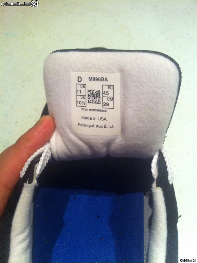 好奇！！！也幫忙看一下我的New Balance 996