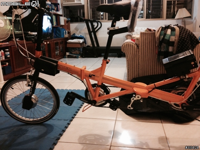 折疊式春風協力車開箱+電動輔助改裝