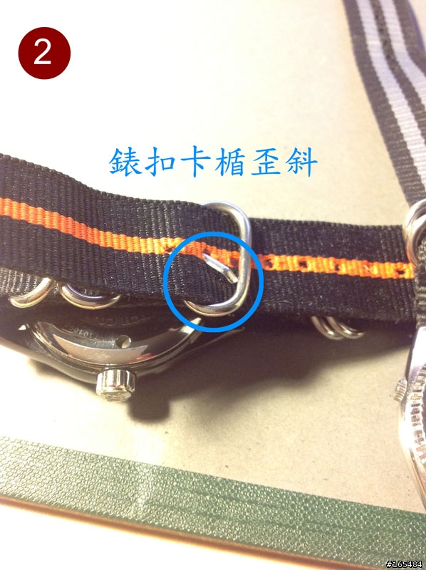 使用nato 容易摔錶....使用前請三思（尼龍錶帶）
