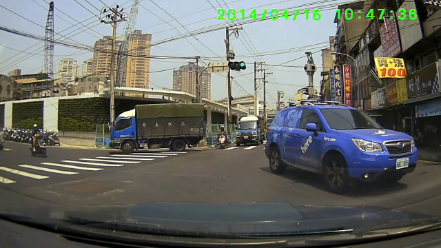 遇到街景車
