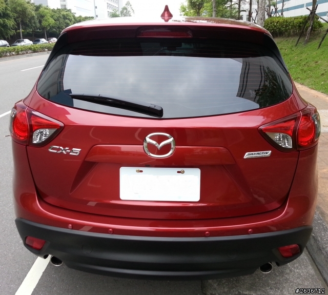 CX-5 2WD 熱血紅，入手啦!!