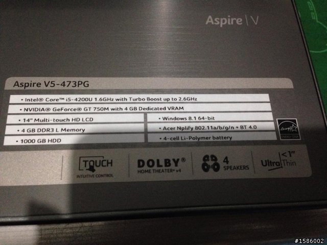 Acer V5 473PG 簡易開箱