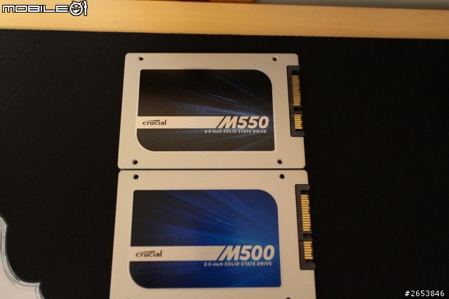 美光 M550 256GB vs M500 240GB 速度比一比
