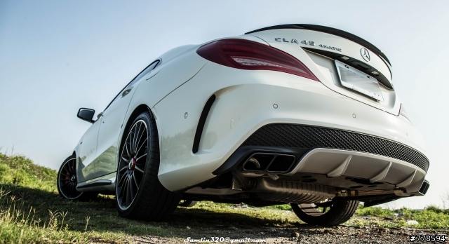 CLA45 AMG 4MATIC 爆力美學車---開箱。