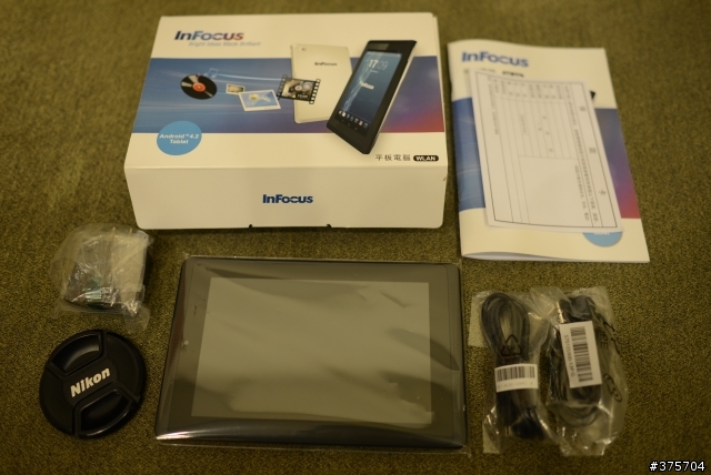 Costco 郭董牌 7" 平板簡單開箱 ( InFocus u320)