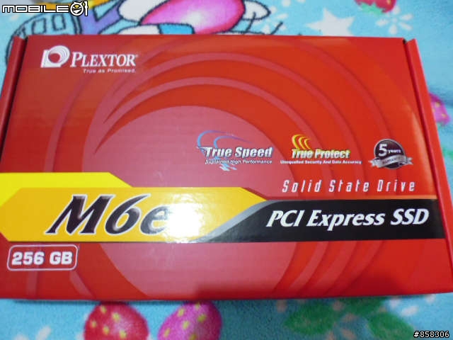 [開箱] Plextor M6e 256GB 小心-圖多