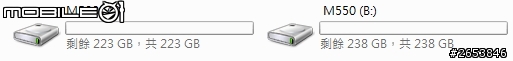 美光 M550 256GB vs M500 240GB 速度比一比