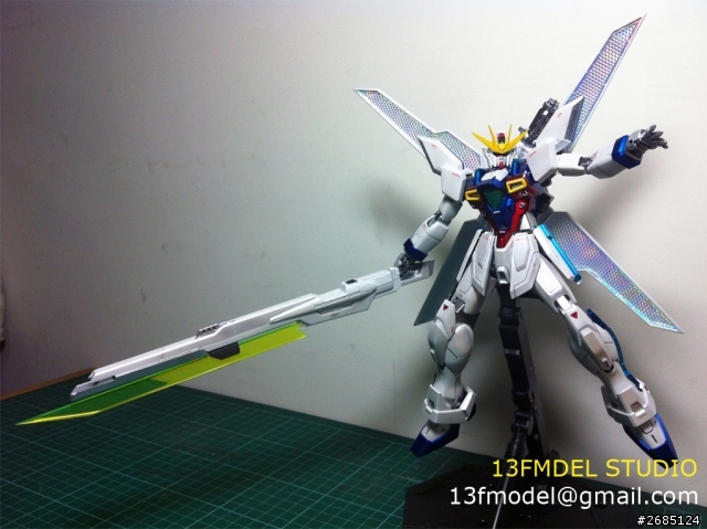 MG機動新世紀 GUNDAM X 月亮版塗裝心得