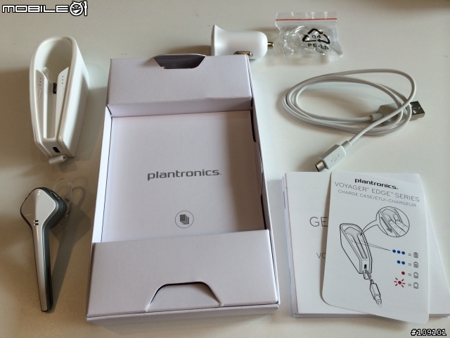 Plantronics VOYAGER EDGE 2014款 藍芽耳機開箱分享（台灣第一對？）