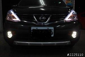 ALL NEW LIVINA 新款OSRAM FOG 101 LED霧燈  日行燈 上身