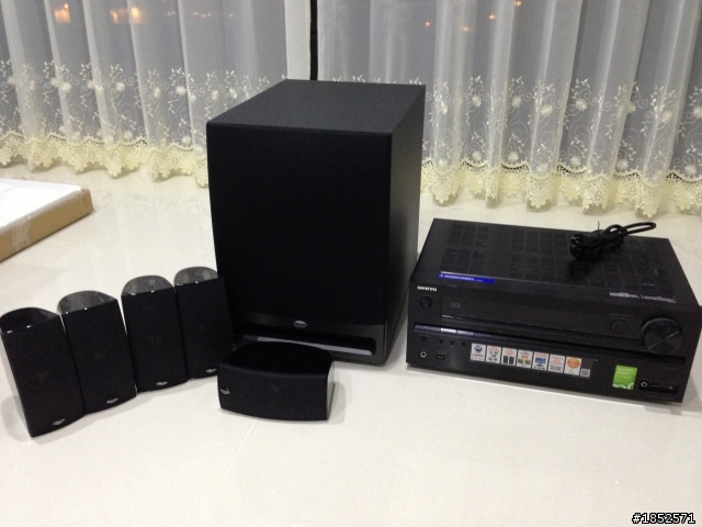 [開箱&擺設請益] Klipsch HD THEATER 1000 前置、中置擺設小問題