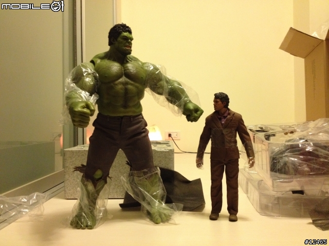 Hot Toy MMS230 BB&HK (圖多: 同捆雙人組(MMS186浩克&MMS229班納博士)