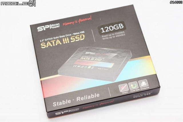 低價固態硬碟測試：Silicon Power Velox V55 SSD 120GB