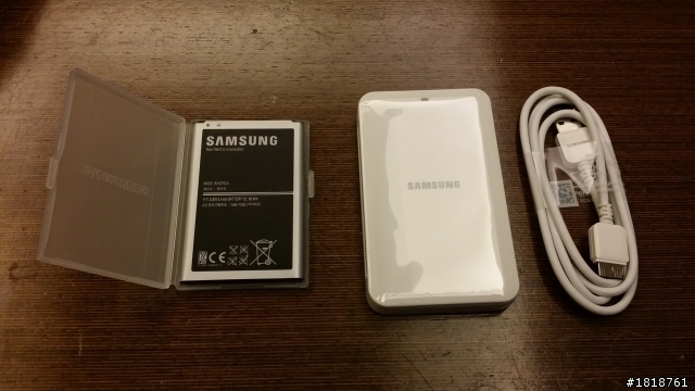 [分享]買到Note3 偽原廠的「傳輸線+座充+電池」組...