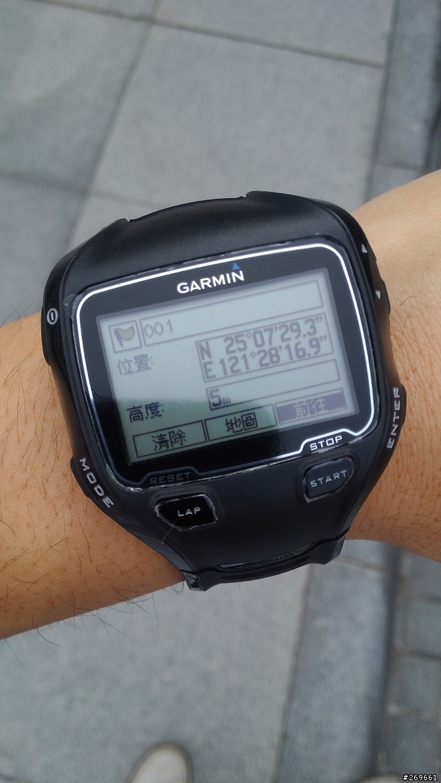 Garmin 910xt 高度計的問題