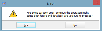 [已解]EaseUS Partition Master無法執行系統磁區的合併?
