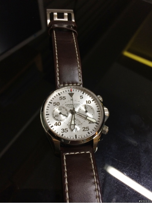 ~Hamilton Pilot Auto Chrono~開箱...