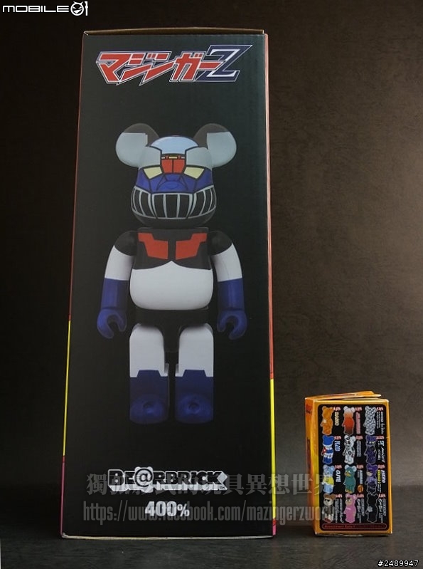 【開箱分享】400% 魔神Z 誕生40週年紀念 BE@RBRICK