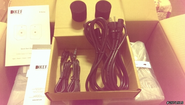 KEF X300A 開箱囉