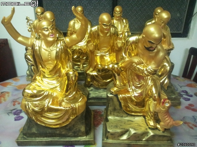 十八羅漢佛像開箱