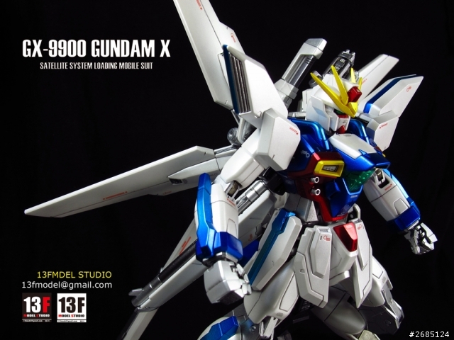 MG機動新世紀 GUNDAM X 月亮版塗裝心得