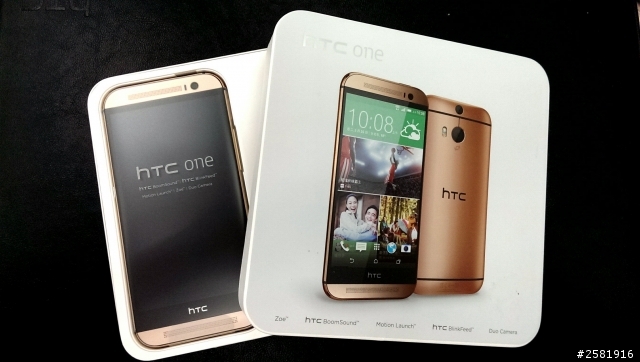 HTC One (M8) 玫瑰金*  璀璨開箱!!