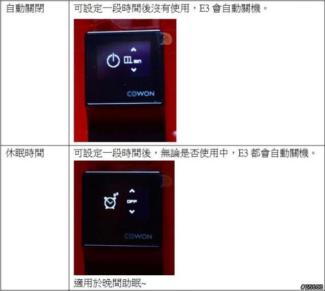COWON iAUDIO E3 我的運動良伴