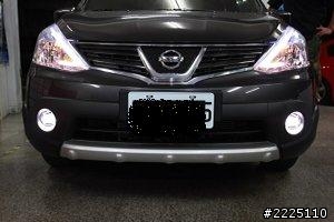 ALL NEW LIVINA 新款OSRAM FOG 101 LED霧燈  日行燈 上身