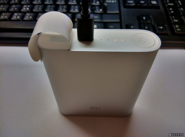 [不專業測試] 小米電源(10400mAh)充電實測