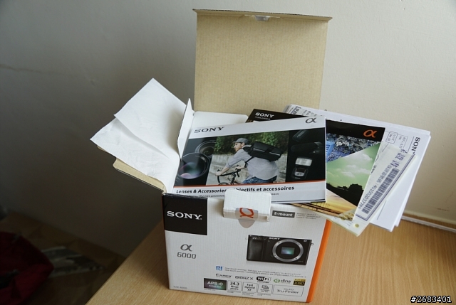[開箱] SONY A6000 愛拍開箱文