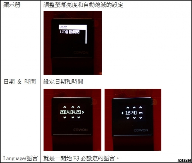 COWON iAUDIO E3 我的運動良伴