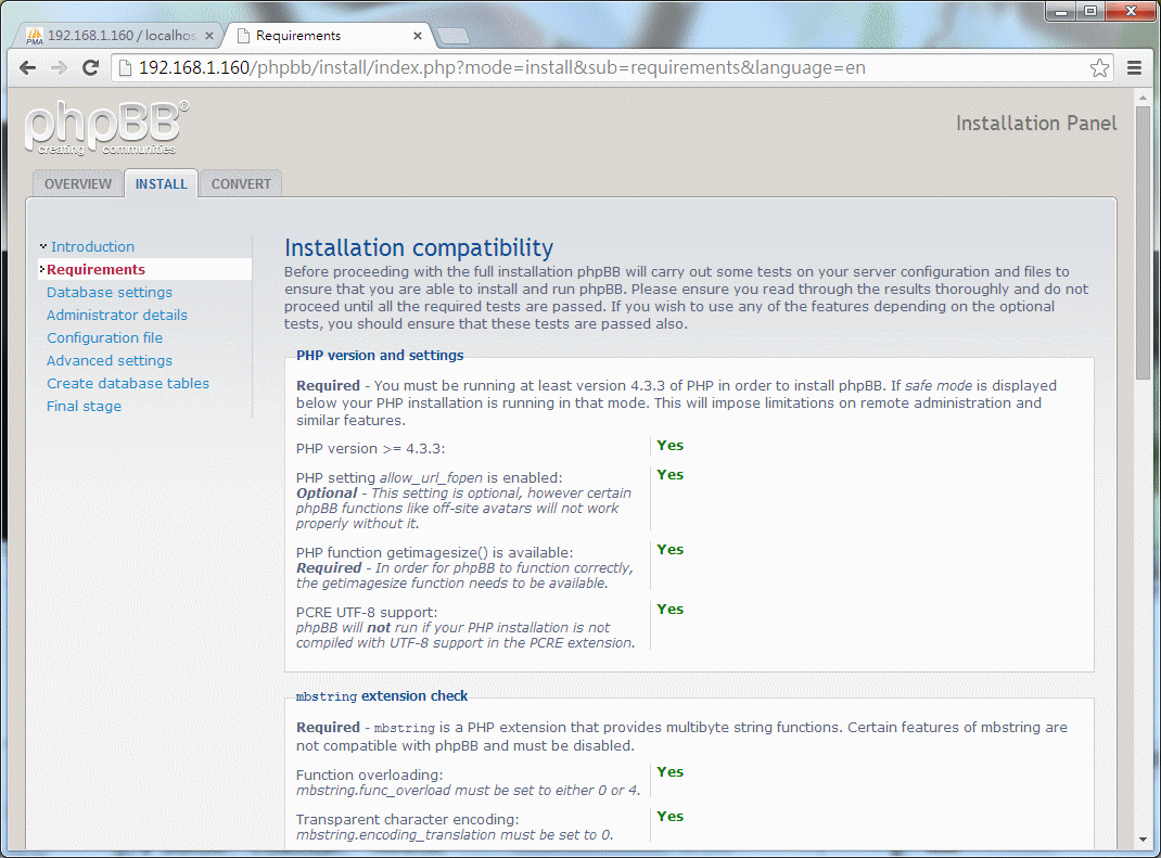HHVM / Nginx / phpMyAdmin / phpBB3 安裝實測