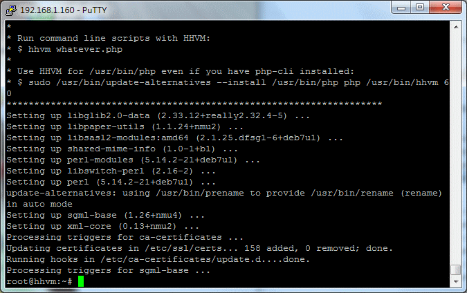 HHVM / Nginx / phpMyAdmin / phpBB3 安裝實測
