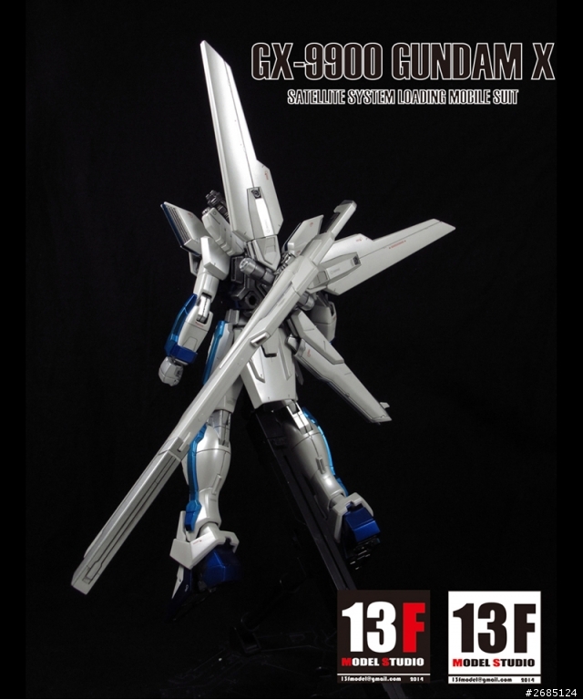 MG機動新世紀 GUNDAM X 月亮版塗裝心得