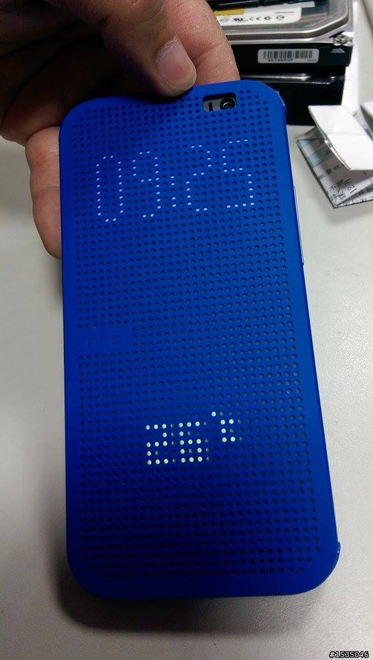 m8 dot view皮套有問題