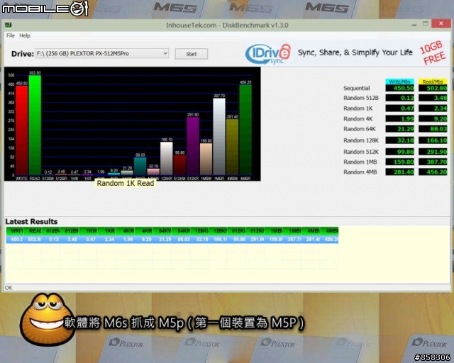 [開箱]01活動之Plextor M6s 256GB超極速體驗