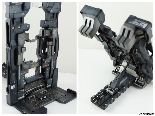 MG 1/100 RX-78-2 3.0+1/100 格納庫