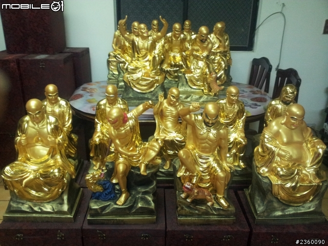 十八羅漢佛像開箱