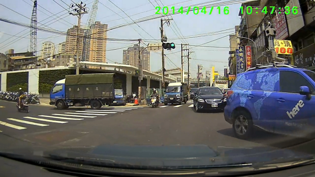 遇到街景車